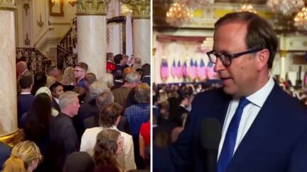 BRUTAL! Trump Security Goons Kept People From Walking Out of His 'Low-Energy' 2024 Campaign Launch