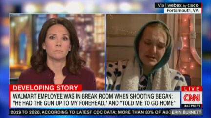 Erica Hill interviews Walmart shooting survivor on Nov. 23
