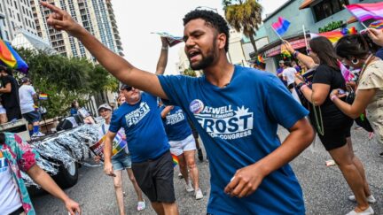 Maxwell Frost at Orlando Pride Parade