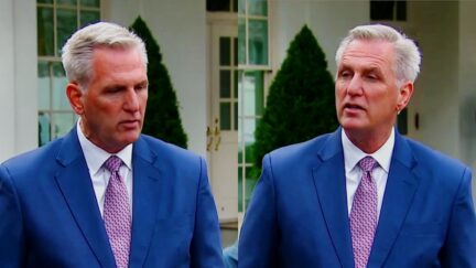 Kevin Mccarthy Denounces Trump Meeting With Kanye Literally Two Seconds After Saying Kanye Fine, Fuentes Bad