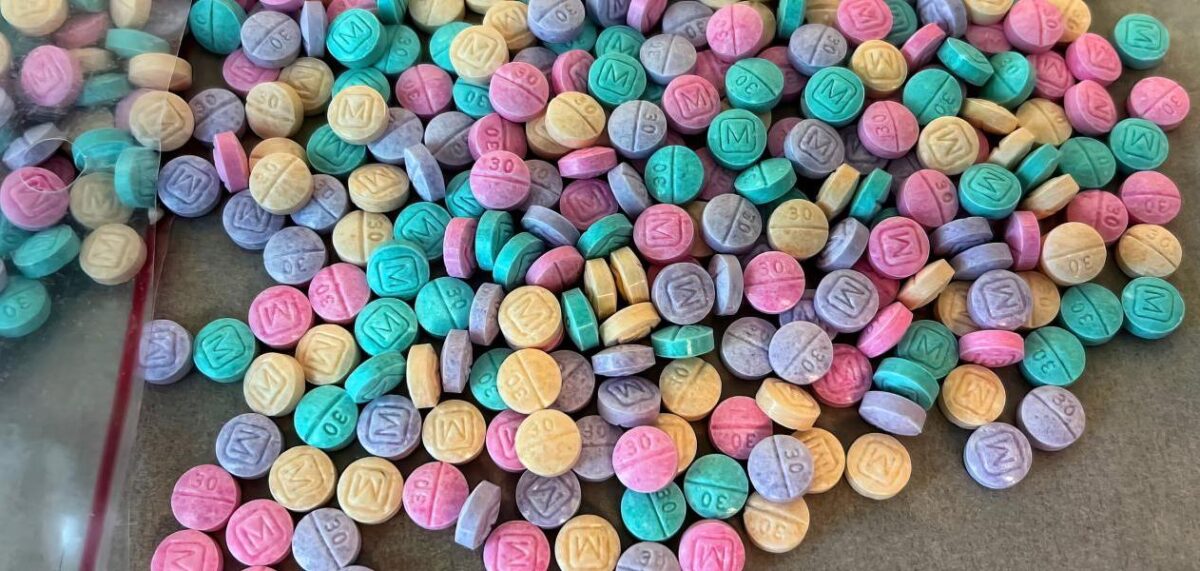 Rainbow fentanyl pills