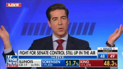 Jesse Watters can't believe it