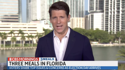 CBS News Reporter Says He Couldn't Find a Single Charlie Crist Voter in Florida: 'We Spoke to Dozens of People'