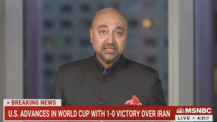 Bobby Ghosh Tells MSNBC Iranians are 'Celebrating' America's World Cup Victory: 'They Hate Their Regime'