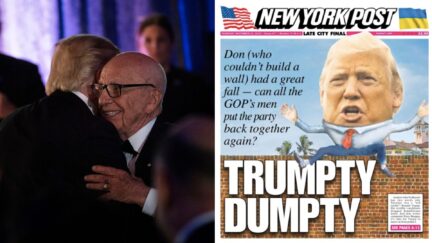 Rupert Murdoch and Trump