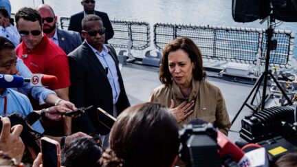 VP Kamala Harris Tells Reporters ‘We All Have Speak Out’ In First Public Comments on Club Q Mass Shooting