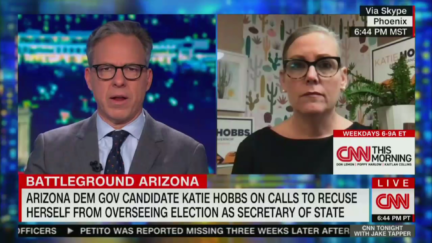 - Jake Tapper Asks Katie Hobbs if it Would Be 'Prudent' To Follow 'Insane' Kari Lake's Demand She Recuse From Midterms