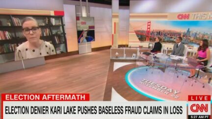 Katie Hobbs Tells Kari Lake Her Election Rhetoric Is 'Leading to Threats and Violence'