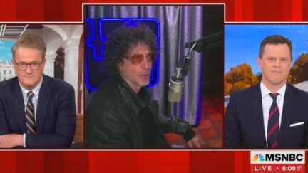 Howard Stern Gushes About His Love for MSNBC While Appearing on MSNBC