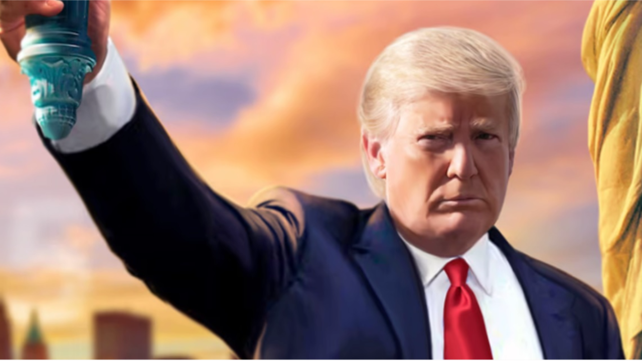 1 One $99 Trump Digital Trading Card Already Listed For Whopping $24,000.00 — And People Are Bidding On It!