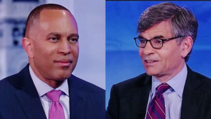 George Stephanopoulos Asks Dem Leader Hakeem Jeffries Point-Blank 'Do You Expect Biden To Run Do You Want Him To Run'