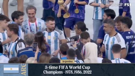 Lionel Messi Salt Bae