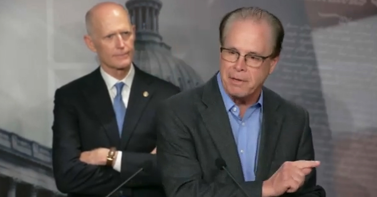 Mike Braun and Rick Scott