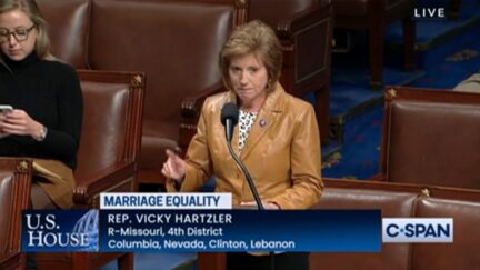 Vicky Hartzler, weepy bigot