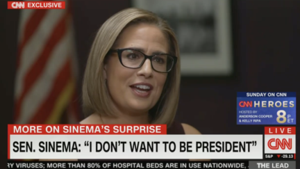 Sinema Won't Rule Out Voting for A Republican Over Biden 2024: 'What Matters to Me is the Quality of the Person'