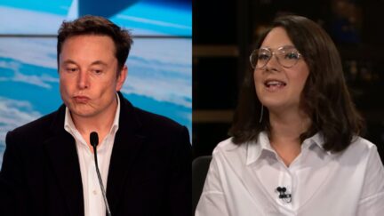 Elon Musk and Bari Weiss