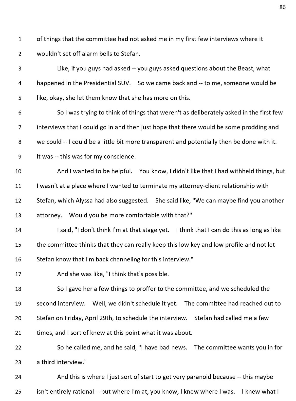 Hutchinson 9/14/2022 deposition page 86