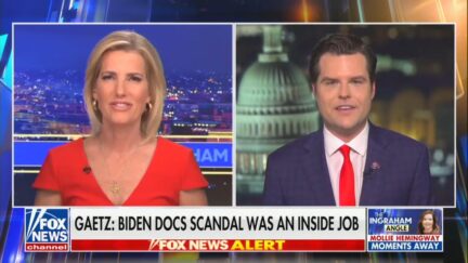 Matt Gaetz Rolls Out Conspiracy Theory in Bizarre Defense of Biden: It Was an Inside Job