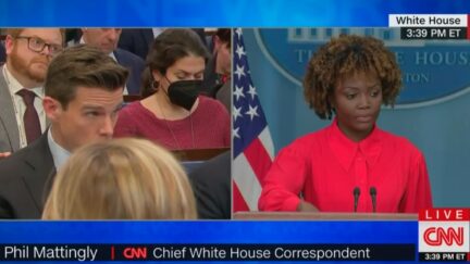 Karine Jean-Pierre vs. Phil Mattingly