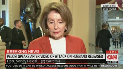 Nancy Pelosi discussing video of attack on her husband Paul Pelosi