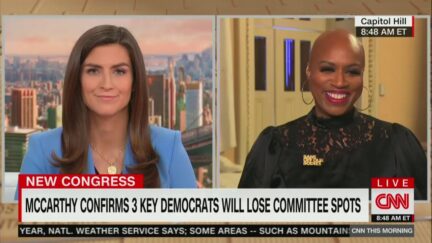 Kaitlan Collins and Ayanna Pressley