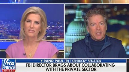 Rand Paul Blasts FBI Director for 'Bragging' About Collaborations to Censor 'Protected Speech'