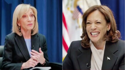 Kamala Harris Laughs When Andrea Mitchell Asks About Haley Attack on Biden and Trump - 'Very Coded Language'