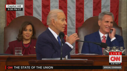 McCarthy laughing while Biden delivers State of the Union 2023