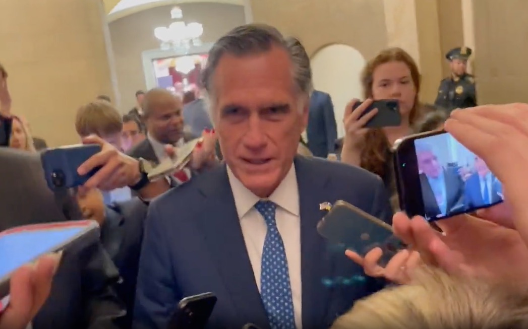 Mitt Romney Explain His Viral Conflict With George Santos