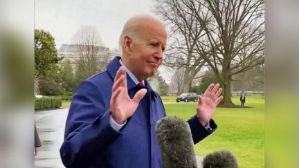 Biden Starts Talking To Reporters On WH Lawn — Then Peels Off After Shouted COVID Leak Questions