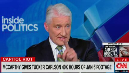 Disgusted John King Apologizes on CNN For Playing Tucker Carlson's Narration of Brian Sicknick Video