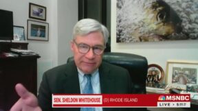 Sheldon Whitehouse on MSNBC