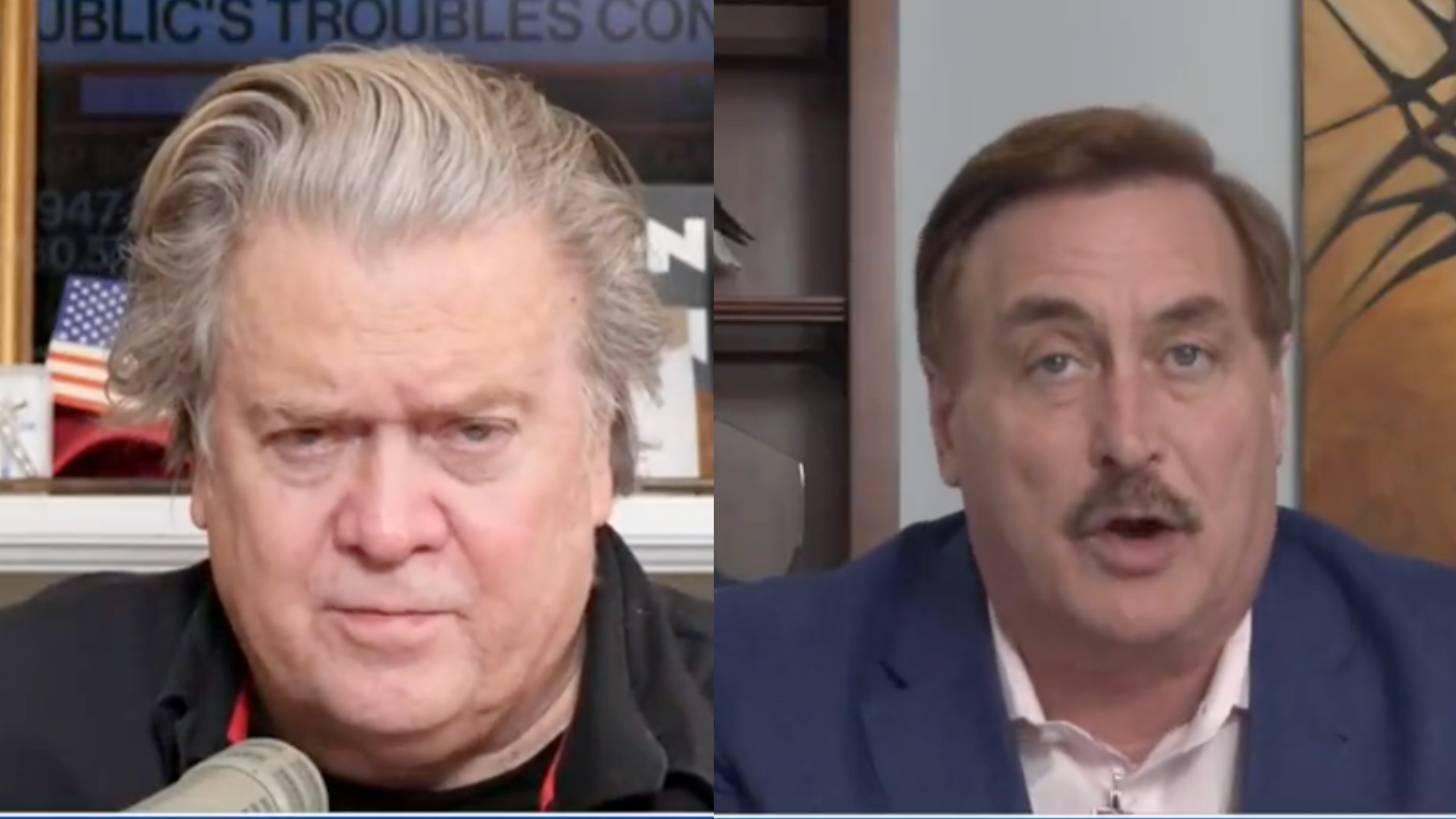 Bannon and Lindell Tear Into Ron DeSantis Throwing Shade at Trump: ‘The Trojan Horse We Thought He Was!’ (mediaite.com)