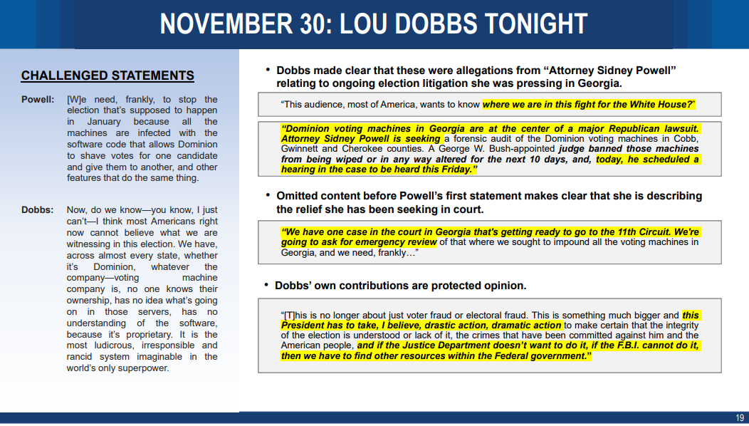 Dobbs Fox News