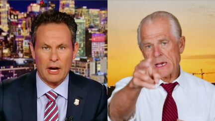 Peter Navarro Torpedoes 'Cowardly Scumbag Never-Trumper' Brian Kilmeade For Replacing Tucker on Fox News