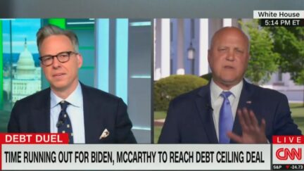 Jake Tapper and Mitch Landrieu