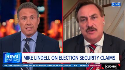 Chris Cuomo and Mike Lindell