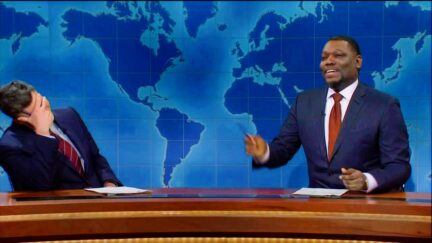'You're EVIL!' Scorching Barrage of Weekend Update Trump Indictment Jokes Ends With Prank That Gets Huge Laugh From SNL Crowd