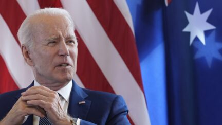 President Joe Biden answers questions on the U.S. debt limits ahead of a bilateral meeting with Australia's Prime Minister Anthony Albanese on the sidelines of the G7 Summit in Hiroshima, Japan, Saturday, May 20, 2023.