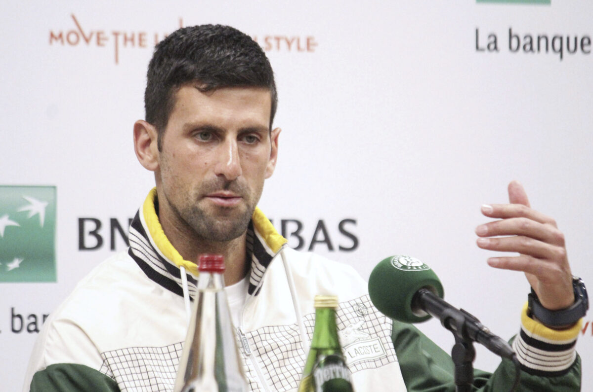 Novak Djokovic comments on Kosovo conflict at French Open