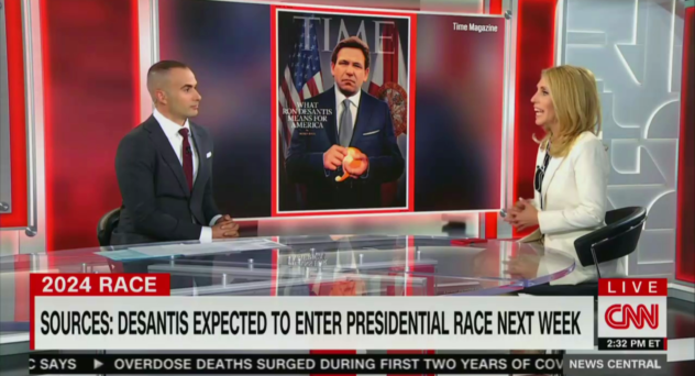 CNN Anchors Laugh At Trump Over Ron DeSantis Time Magazine Cover: ‘Donald Trump Is Going To Be Not Happy!’ (mediaite.com)