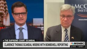 Chris Hayes and Sheldon Whitehouse
