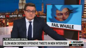 Chris Hayes hits Elon Musk