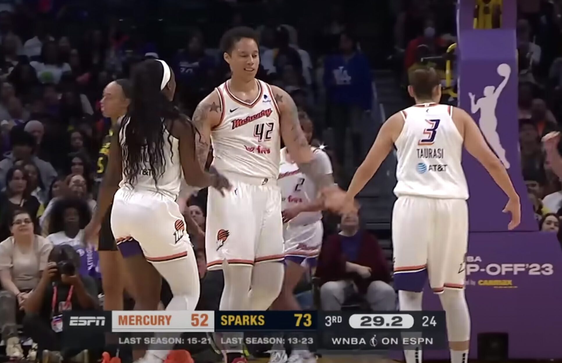 Brittney Griner’s Coach Calls Out Fans for Blowing Off WNBA Star’s First Game Since Russian Detainment: ‘How Was it Not a Sellout?’