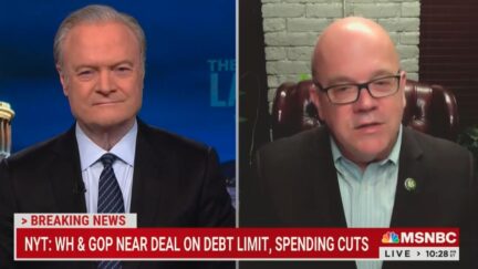 Lawrence O'Donnell and Jim McGovern