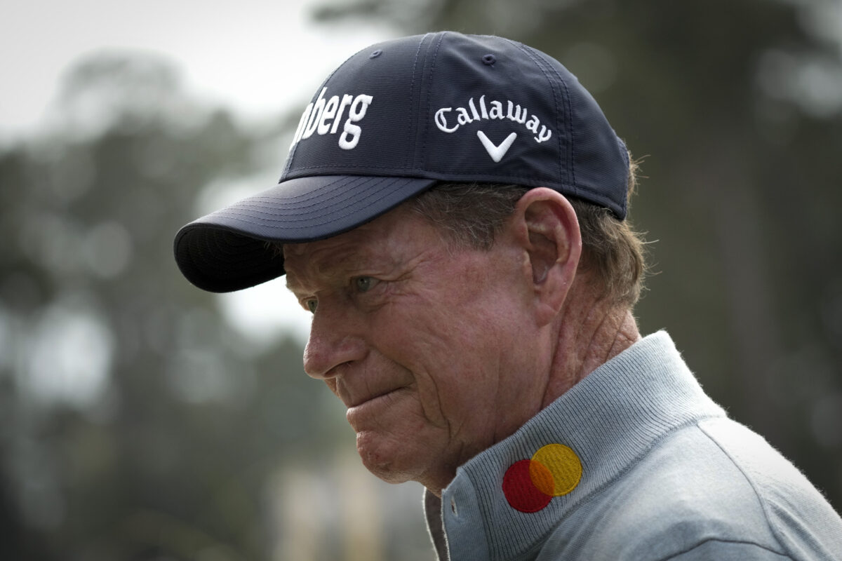 Golf legend Tom Watson
