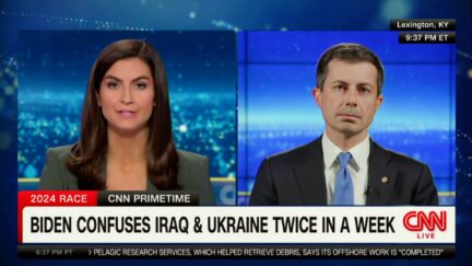 CNN's Kaitlan Collins Confronts Pete Buttigieg About Biden UkraineIraq 'Slip-Ups' — 'Twice This Week'