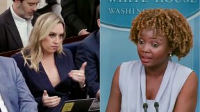 Jean-Pierre Rips Trump When Fox News Reporter Asks If LIV Deal Golf Makes Biden 'Look Weak'