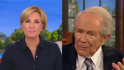 MSNBC Outdoes CNN's Brutal Pat Robertson Obit With Roast-y 49-Second Sendoff That Ends With Barely-Contained Smirk split