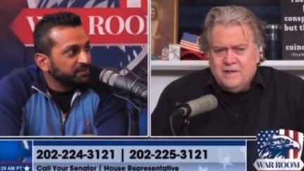 Steve Bannon and Kash Patel